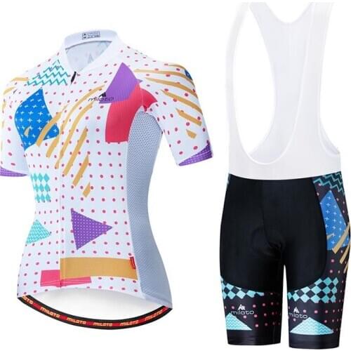 Cycling jersey Set Women Clothes 2019 Bike Shirt jacket Women Short Sleeve Sports Training Mtb Skinsuit Bike Clothing