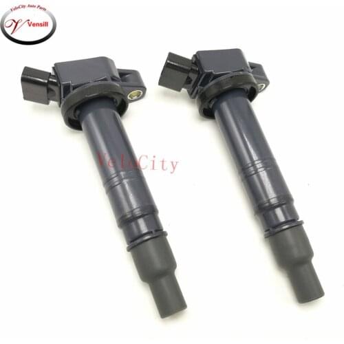 2 PCS Ignition Coil Part No# 90919-02247 9091902247 Fits 1997-2002 Avensis 1998-2003 Vista 2001-2007 Noah 2000-2005 RAV4 J/L