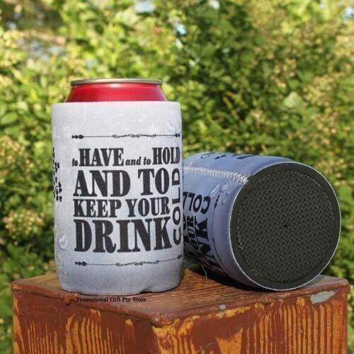 200pcs Custom Logo Neoprene Stubbie Coolers With Solid Base Beer Can Cooler Wedding Gift Customize Beer Can Cooler Holder