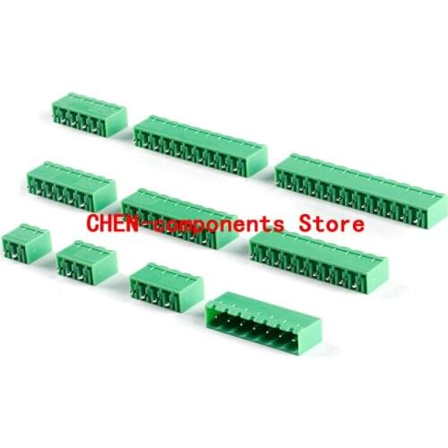 5pcs KF2EDGVC-5.08-2/3/4/5/6/7-12P straight pin socket sealing 5.08mm pitch terminal block