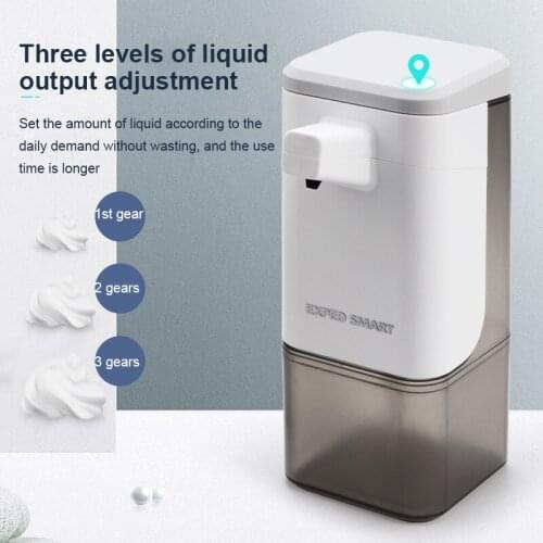 600ml Automatic Soap Dispenser USB Charging Smart Foam Machine Infrared Sensor Foam Soap Dispenser Touchless Hand Sanitizer