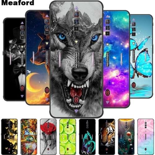 For ZTE nubia Red Magic 6 Pro Case Silicon Back Cover Phone Case For ZTE Nubia Red Magic 6 Pro Soft Case Red Magic6 coque bumper