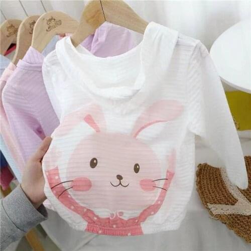 Baby Jackets Autumn Boys Girls Coat Cotton Cute Cartoon Hooded Outfits Long Sleeve Baby Coat Spring Outwear 2-13Y Kids Clothes