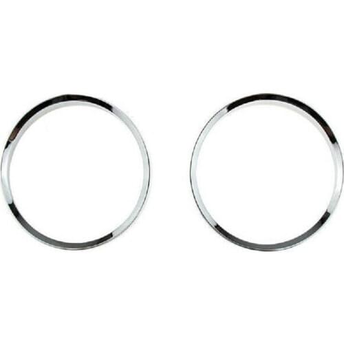 High Quality Chrome Dashboard Dial Gauge Rings Bezel Trim For BMW E60 E61 Pre-LCI M5 free shipping