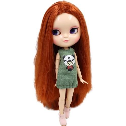 ICY DBS Doll Series No.BL232 Red Brown hair with makeup Azone S JOINT body ob24 anime girl