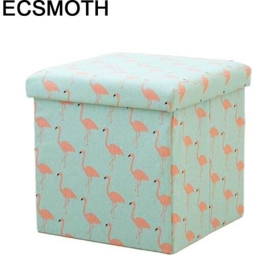 Madeira Clothing Store De Rangement Plegable Fauteuil Gonflable Escalera Change Shoes Pouf Kids Furniture Taburete Foot Stool