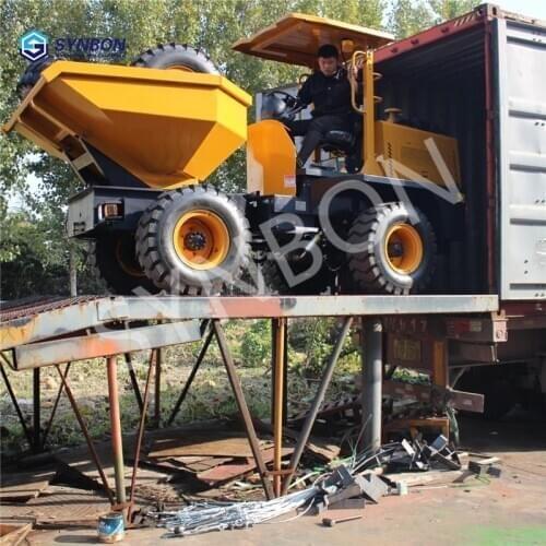 2020 3 ton 4WD mini dumper truck hydrauic multifunction dumper truck construction vehicles construction machinerySYD30