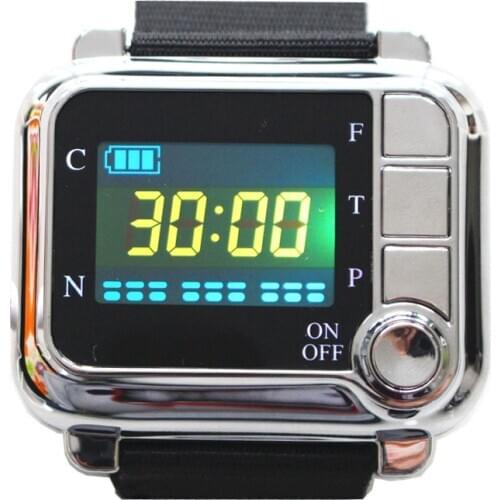 New CE TV 650nm laser physiotherapy Wrist Diode LLLT for diabetes hypertension treatment diabetic watch Laser sinusitis therapy