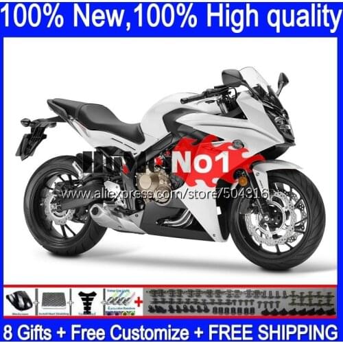CBR650F For HONDA CBR650 CBR 650 F 109MC.8 CBR 650F 2011 2012 2013 2014 2015 2016 CBR-650F 11 12 13 14 15 Fairing peral white