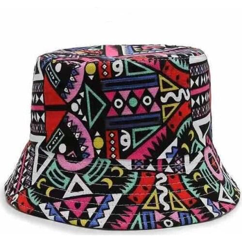Vintage Fall Summer Printed Bucket Hats Cartoon Car Plaid Printing Mens Womens Fisherman Hat Outdoor Street Hip Hop Sun Caps