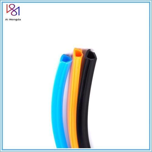 2meters 6mm Flat Seal 2020 Aluminum Profile Slot Cover / Panel Holder Black/orange/blue For Cnc Creality Cr-10 Machine Diy Parts
