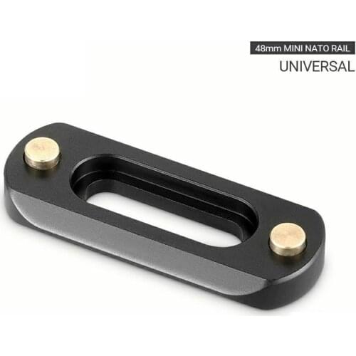 SmallRig DSLR Camera Rig Mini Quick Release NATO Rail (48mm) For Nato Handle EVF mount attach 2172