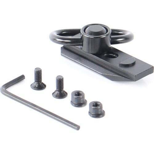 Tactical KeyMod Rail Attachment QD Sling Swivel Base Mount Adaptor KeyMod Modular