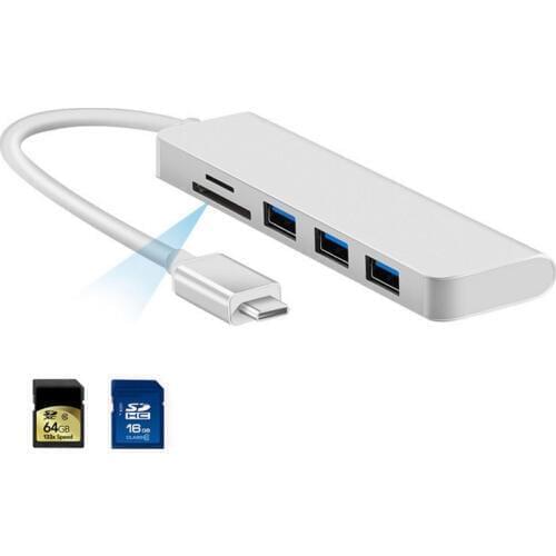 TYPE-C Docking Station for teclast M16 / M30 / M8 / M30 / T20 Tablet PC Converter U Disk Adapter Cable