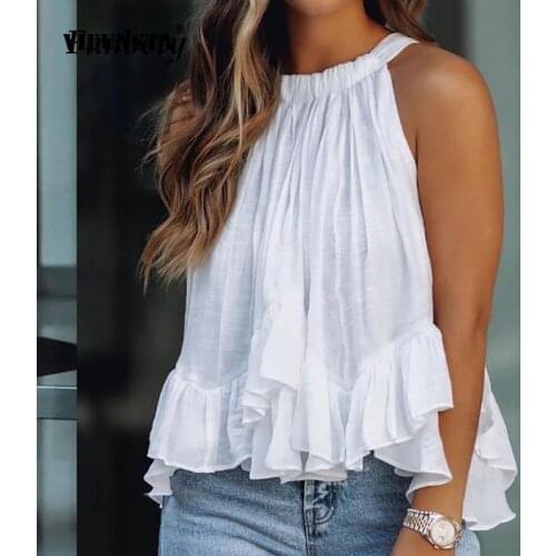 VIEUNSTA Sleeveless Blouses