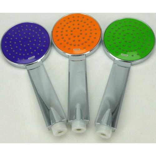 High Quality New Super Booster Water Saving Hand Held Rainfall Shower Head For Bathroom Accessories Showerhead