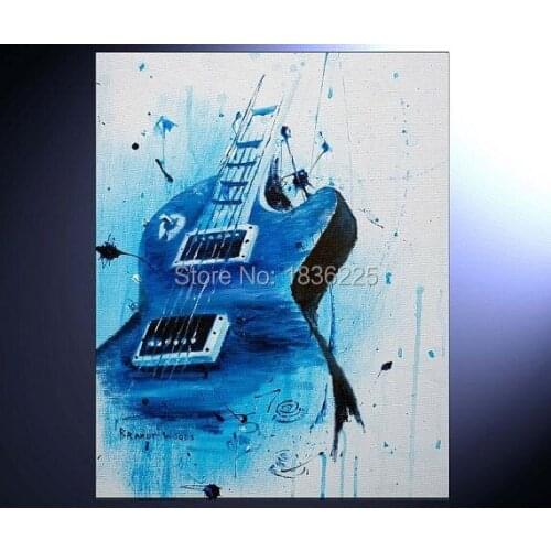 High Quality service bar definition artworks painting guitar oil painting abstract metal abstract paintings for bedrooms