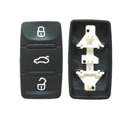 Free shipping (10pcs/lot) 3 button rubber pad for vw remote key with good quality
