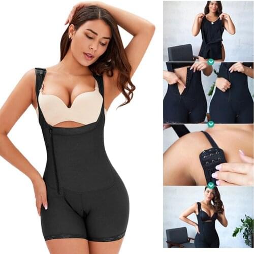 Plus Size Women Postpartum Panty High Waist Rompers Maternity Bandage Jumpsuit Abdomen Shapewear Hip Lift Body Shaping Bodysuit