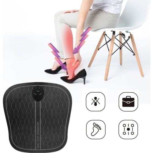 EMS Foot Massager Electric Stimulator Foot Massage Mat Muscle Circulation Relief Relieve Pain Foot Massage Cushion Relax New