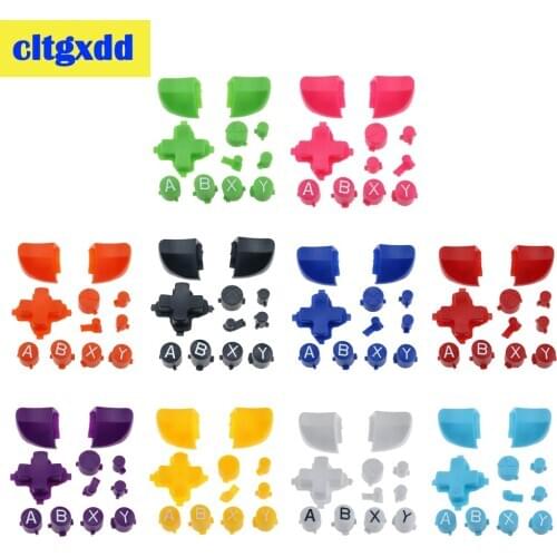 1Sets Game ABXY Buttons Accessories D Pad Cross Direction Button Key Repair Part For XBOX One S Slim Controller Keyboard