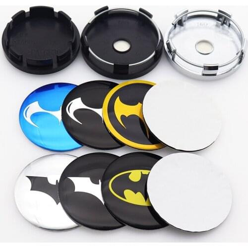 4pcs 56mm 60mm 65mm 68mm Abt logo car emblem Wheel Center Hub Cap auto Rim refit badge covers sticker accessories