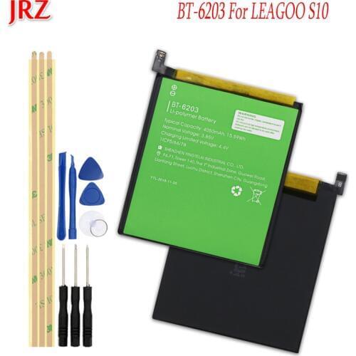 4050mAh BT-6203 Battery For LEAGOO S10 Mobile Phone Replacement High Quality Batteries Bateria For LEAGOO S10 with Tools Set