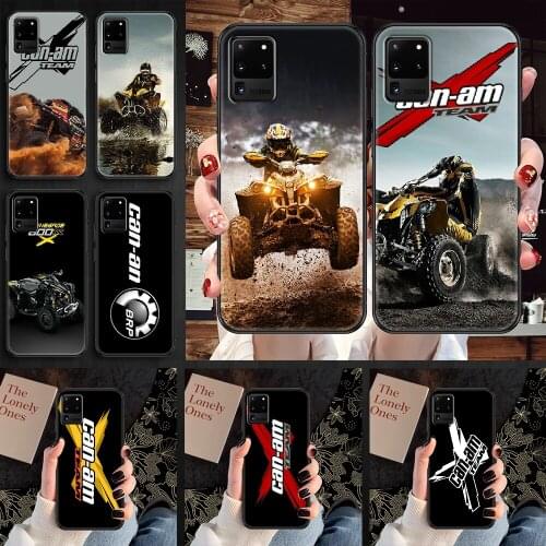 Can Am Team Phone case For Samsung Galaxy Note 4 8 9 10 20 S8 S9 S10 S10E S20 Plus UITRA Ultra black soft back trend cell cover
