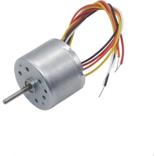 12V24V 2418 Micro Brushless DC Motor PMW Speed Regulation Positive Negative Rotation with Signal Feedback DIY Model