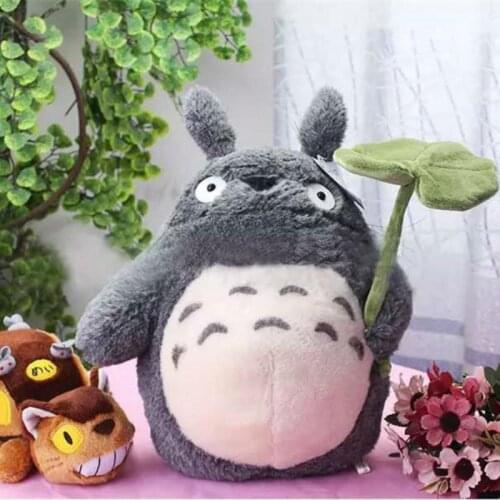 Hayao Miyazaki Totoro Plush pillow Toys,40cm cute Plush back cushion Childrens Birthday Gifts,Christmas gifts 40 cm