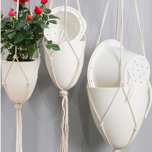 Water-absorbing Flower Pot Plastic Succulent Plant Pot Hanging Basin Garden Tool