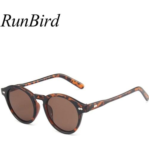 Fashion Round Small Sunglasses Retro Women Eyeglasses Brand Design Men Shades Sun Glasses UV400 Eyewear Oculos De Sol 5561
