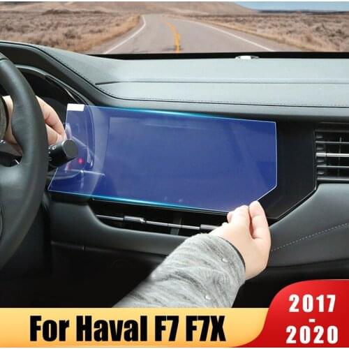 For Haval F5 F7 F7X 2017 2018 2019 2020 Tempered Glass Car Navigation Screen Protector LCD Touch Display Film protective Sticker