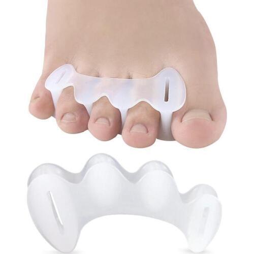 Silicone Hallux Valgus Correction Bunion Protector Toe Separators Straightener Spreader Correctors Foot Care Tool 1pair