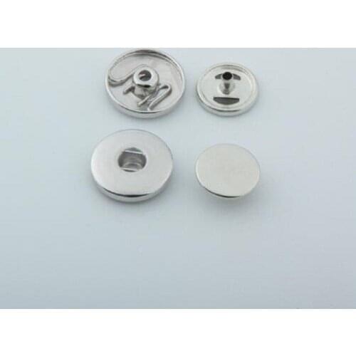 100 Sets Snap Button 18mm Base Jewelry Accessories Fit For Women Snap Button Bracelets