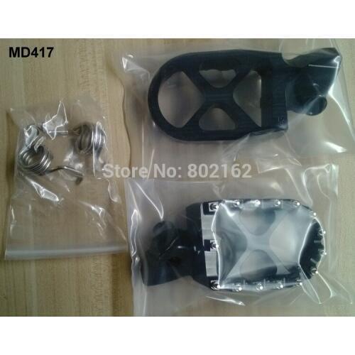 #3 X Shape Billet CNC MX Foot Pegs Dirtbike Footrest for KTM SX65 SX/EXC 125 SX/EXC/SXF 250 Dirt Pit Bike TUV approved Footpegs