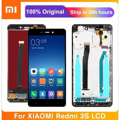 5.0'' LCD Screen For Xiaomi Redmi 3 Lcd Display Touch Screen Digiziter Aseembly Replacement For Redmi 3 3S 3Pro LCD