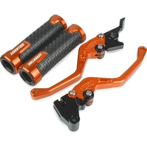 For 950Adventure 03-06 Motorcycle Handbrake Brake Clutch Levers Adjustable Handlebar Grips 950 Adventure 2003 2004 2005 2006