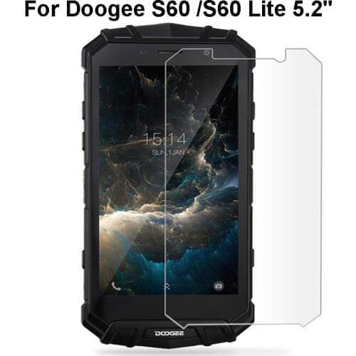 Doogee S60 Lite Glass Doogee S60 Tempered Glass For Doogee S 60 Lite Screen Protector Film Protective 9 H 2.5D Glass Film