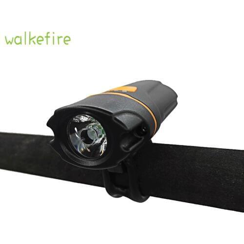 Walkfire Highlight Bike Headlight Bicycle Front USB Rechargeable Light Cycling Flashlight Waterproof Power Bank Bike Accessories
