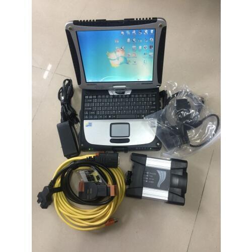 For bmw diagnose tool for bmw icom next with software 2020.12 hdd 500gb expert mode laptop toughbook cf 19 computer windows 7