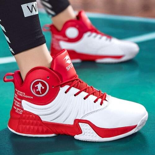 Men Basketball Shoes Woman High-Top Sneakers Male Cushioning Light Comfortable Athletic Training Sport Shoes Chaussure Homme