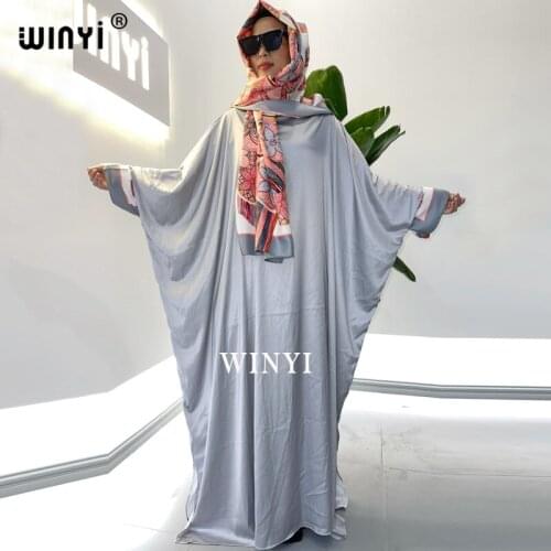 2021 New Fashion Dubai Arabic Muslim Abaya Dress For Women MoroccanKaftan Hooded Robe Turkish Lslamic Jalabiya Dress with scarf