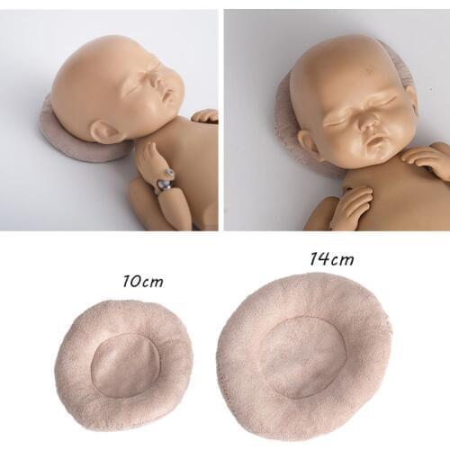 Newborn Baby Photography Props Pillow Head Mat 2pcs Set Fotografia Posing Pillow Poser Aid Studio Shoots Photo Props