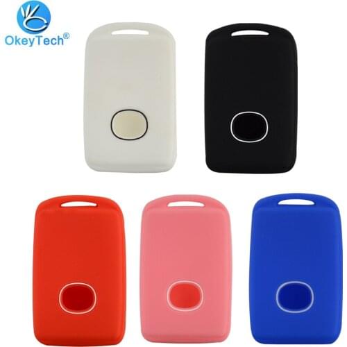 OkeyTech Silica Gel Case Car Key Cover Cap Holder For Mazda 3 New Arrival Sedan 2019 Hatchback Car Case For Keys Accessories