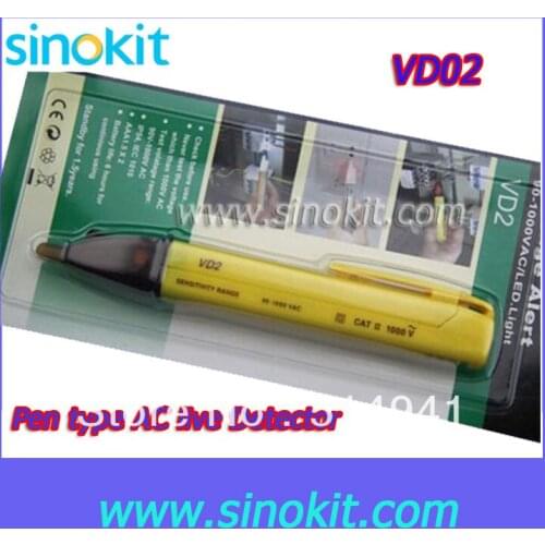 Wholesales Pen type AC Live detector/Voltage Tester VD02