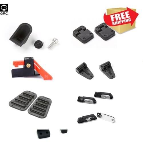 RC Crawler GRC 3D PLA Hood Vent Door Hinge Fuel Cap Easy Start ESC Trigger for 1/10 trax Trx-4 TRX4 DEFENDER upgrade parts