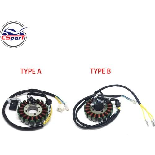 Magneto Stator 18 Pole Coil 5 Wire 200C 250CC CG Bashan Shineray Jinling Taotao Dirt Pit Bike ATV Quad Parts