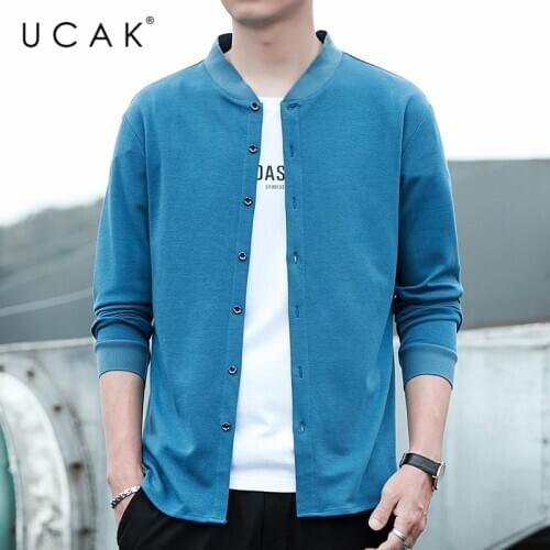 UCAK Men's Long Cardigans