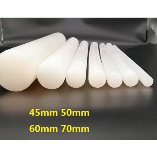 45mm 50mm 60mm 70mm diameter Solid heat silicone round bar Silicone rod strip Silica gel stick sealing strip damping pad block